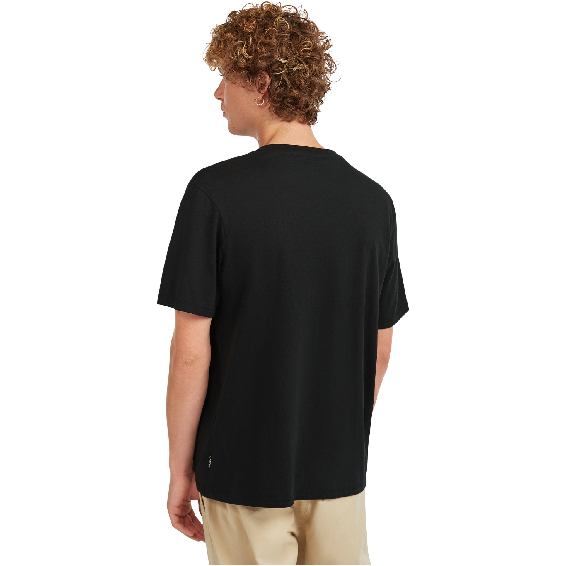 2025 O'Neill Heren Borst T-shirt Met Print 2850322 - Black Out